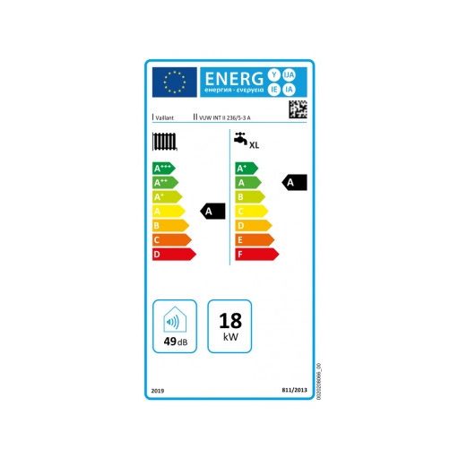 Vaillant ecoTEC pro VUW INT II 236/5-3 (ErP) fali kondenzációs kombi gázkazán 0010021897