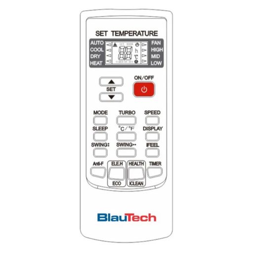 Blautech Basic 3,5kW hűtő-fűtő oldalfali split klíma, WiFi, R32