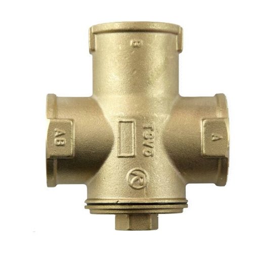 Regulus TSV5B - 55°C Termosztatikus kazánvédő keverőszelep, bypass szeleppel, 5/4"BM, cksz.11807