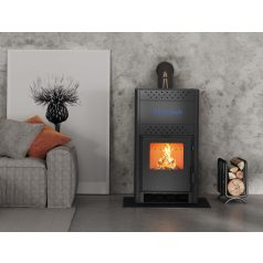   Heiztech HIDRO 15 vízteres kandalló 13,5kW, antracit színű (11910034)