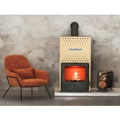   Heiztech HIDRO 20 vízteres kandalló 18kW, bézs színű (11910039)