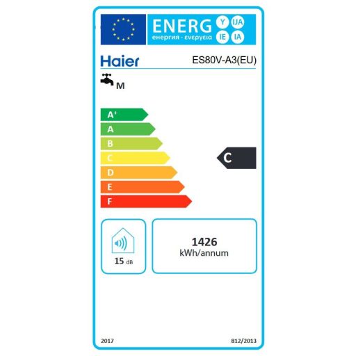 Haier ES80V-A3RM (EU) 80l villanybojler