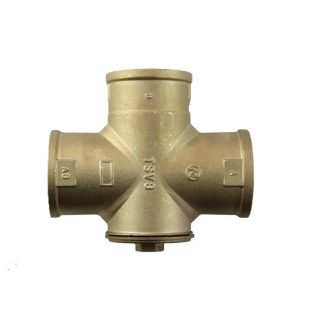   Regulus TSV8B - 55°C Termosztatikus kazánvédő keverőszelep, bypass szeleppel, 2"BM, cksz.12978