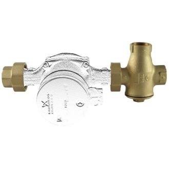   Regulus TSV3BF - 65°C Termosztatikus kazánvédő keverőszelep, bypass szeleppel, szivattyú csavarzattal, cksz.13097