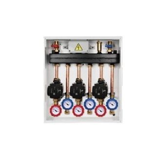   Fondital NOVAZONE 3 direkt körrel szerelt fűtőköri modul (26111)