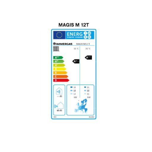 Immergas Magis M 12T monoblokkos levegő-víz hőszivattyú 3 fázisú (3.032378)