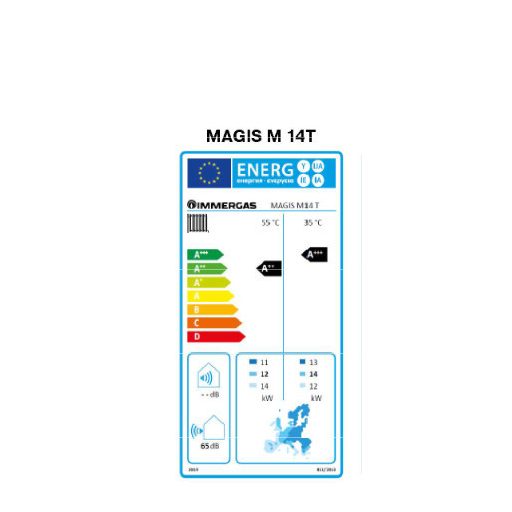 Immergas Magis M 14T monoblokkos levegő-víz hőszivattyú 3 fázisú (3.032379)