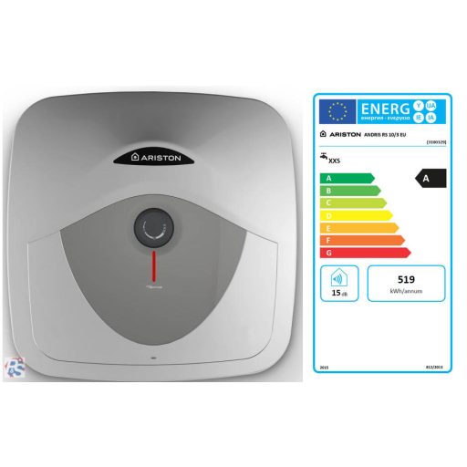 Ariston AN RS 10/3 EU (ErP), 10 literes villanybojler, felsős cksz.3100329