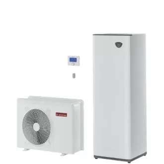   Ariston Nimbus Compact 110 S T NET (3301349) split rendszerű 11kW hőszivattyú, 3 fázisú, 6kW-os fűtőpatronnal, 180 literes HMV tárolóval egybe szerelt