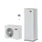 Ariston Nimbus Compact 80 M NET R32 (3301858) monoblokkos 8kW hőszivattyú, 1 fázisú, 4kW-os fűtőpatronnal, 180 literes HMV tárolóval szerelt fali beltéri egységgel