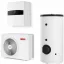 Ariston Nimbus Flex 80 M-T NET R32 (3301881) monoblokkos 8kW hőszivattyú, 3 fázisú, fali beltéri egységgel, 200 literes HMV tárolóval, 4kW-os fűtőpatronnal