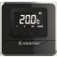 Ariston Cube vezetékes, programozható szobatermosztát, fekete (3319116)