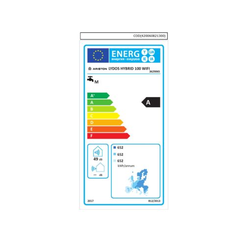 Ariston Lydos Hybrid Wi-Fi 100 literes villanybojler EU-ERP 3629065