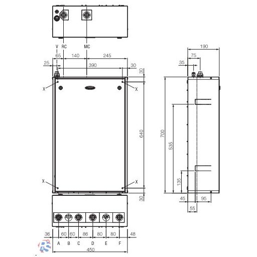 Immergas DIM A-BT ERP hidraulikus fűtési modul 1 kervert és 1 direkt zónához (3.025609)