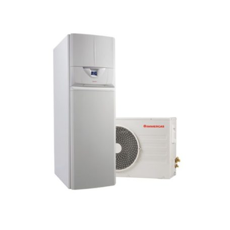 Immergas Magis Hercules Pro 4 split rendszerű hőszivattyú 4kW, beépített 235 literes HMV tárolóval, 1 fázis (3.030428)