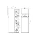 Immergas Magis Hercules Pro 14T split rendszerű hőszivattyú 14kW, beépített 235 literes HMV tárolóval, 3 fázisú (3.030435)