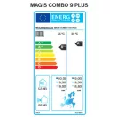 Immergas Magis Combo 9 Plus split rendszerű hőszivattyú és kondenzációs kazán egyben (tárolós rendszer), 1 fázis (3.030619)