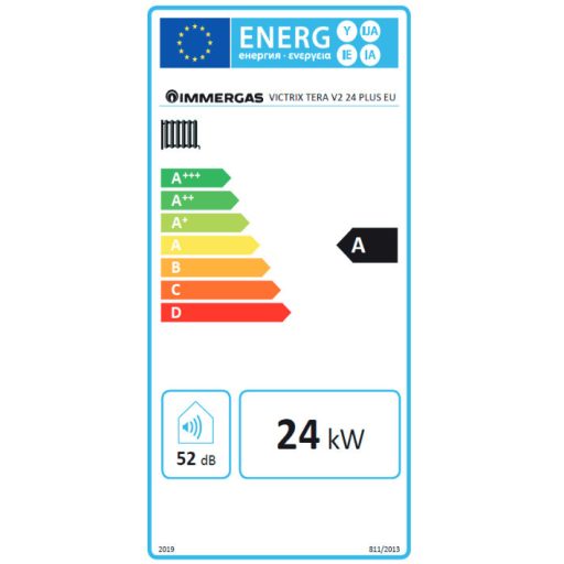 Immergas Victrix Tera V2 24 Plus Fali kondenzációs fűtő gázkazán (3.032933) (24kW)