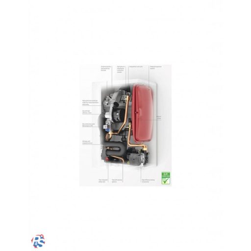 Wolf FGB-K-28 fali kondenzációs kombi gázkazán 