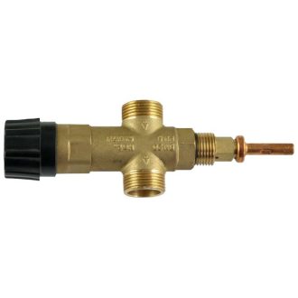   Regulus JBV1 1-utas biztonsági visszahűtőszelep belső hűtőkörrel szerelt szilárdtüzelésű kazánhoz, cksz.8877