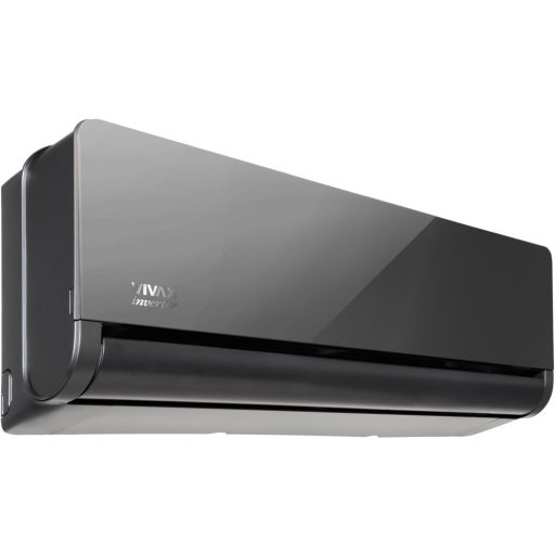 Vivax H+ Design Gray Mirror 3,5kW ACP-12CH35AEHI+ oldalfali split klíma, fűtésre optimalizált,  A+++, -25°C-ig fűtés