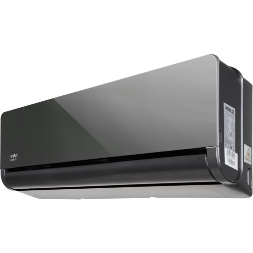 Vivax H+ Design Gray Mirror 3,5kW ACP-12CH35AEHI+ oldalfali split klíma, fűtésre optimalizált,  A+++, -25°C-ig fűtés