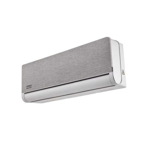Vivax H+ Design Ezüst 3,5kW ACP-12CH35AEHI+ oldalfali split klíma, fűtésre optimalizált,  A+++, -25°C-ig fűtés