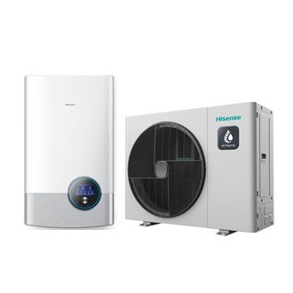   Hisense Hi-Therma AHW-100HEDS1/AHM-100HEDSAA 10kW split hőszivattyú, 3 fázisú, R32