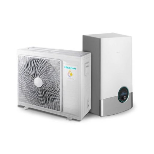 Hisense Hi-Therma AHW-120HCDS1/AHM-120HCDSAA 12kW split hőszivattyú, 1 fázisú, R32