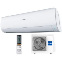   HAIER Flexis Matt White AS25S2SF1FA-MW3/1U25S2SM1FA inverteres klímaberendezés 2,6 kW, A+++/A++, UV sterilizálóval, Hangvezérléssel