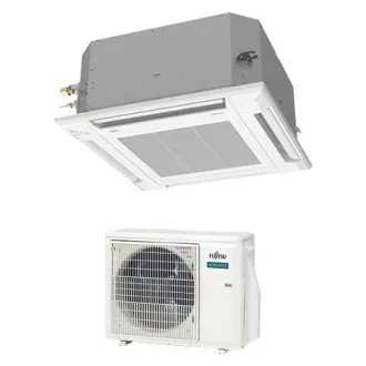 Fujitsu Airstage Standard AUXG18KVLA / AOEG18KBTB kazettás mono split klíma szett 5,2 kW, UTG-UFYF-W dekorpanellel