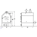 Calor SZB 70 70 Kw-os Bálaégető Kazán