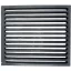 DT-7 rostély 270x310 mm, cserépkályha