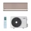 Fisher Art FSAIF-Art-94AE3-G-BR / FSOAIF-Art-94AE3 oldalfali mono split klíma 2,6 kW, arany-barna