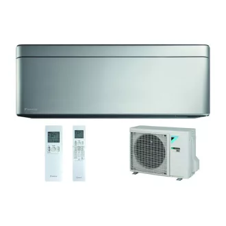 Daikin Stylish FTXA20CS / RXA20A8 oldalfali mono split klíma 2,0 kW, ezüst