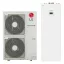 LG Therma V hidro-split hőszivattyú 16kW, 1 fázis + 200l HMV, R32 (HN1616Y.NB1 + HU161MRB.U30)