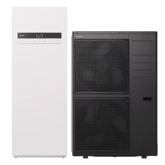   Panasonic Aquarea High Performance osztott hőszivattyú K generáció 12kW, 185l HMV, 1 fázis (KIT-ADC12K6E5)