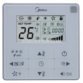   Fali vezetéskes távirányító KJR-29B/BK-E, MDV beltérihez