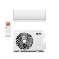   Korel Olymp KTP-12, fehér inverter split klíma, oldalfali szett 3,5kW WiFi és csepptálca fűtéssel