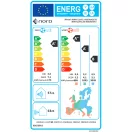 NORD RAC TANAMI NWH12AFCXB-K6DNA4F I/O inverteres split klímaberendezés 3,5 kW R32