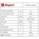 Syen SHC09SH-E90NA3A Mobil klíma 2,5 kW