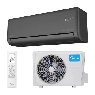 Midea Solstice Black SOL-09-BL-SP oldalfali mono split klíma 2,6 kW
