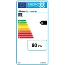 Sárkány 80kW vegyestüzelésű kazán, beépített hőmérővel