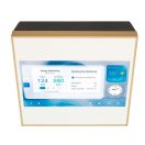 LG Artcool Gallery Premium 3,5kW Képkeretes oldalfali split klíma 27" kijelzővel (A12GA2)