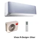 Vivax ACP-09CH25AERI+ R-Design+ - Silver/Ezüst 2,7kW split klíma, fűtésre optimalizált, A+++, -25°C-ig fűtés