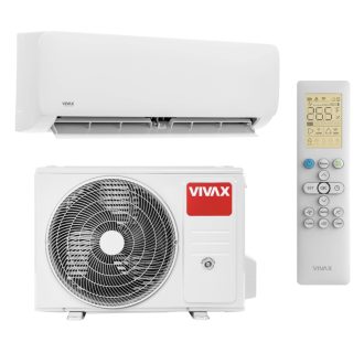   Vivax ACP-12CH35AEEI E-Design PRO 3,5kW split klíma, csepptálca és karterfűtéssel, A+++/A++, -25°C-ig fűtés