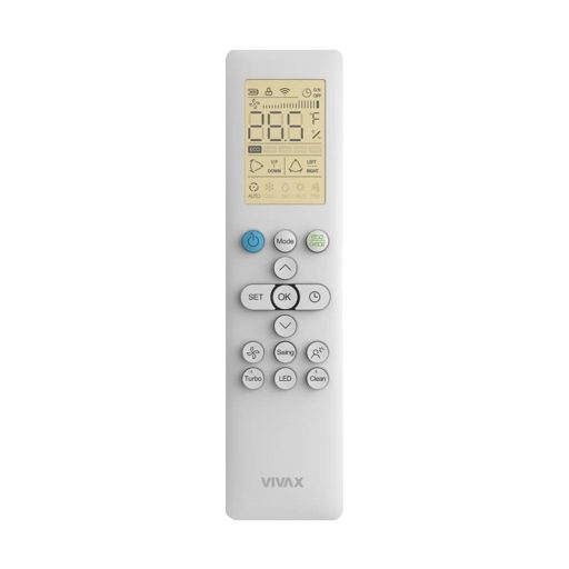 Vivax ACP-12CH35AEEI E-Design PRO 3,5kW split klíma, csepptálca és karterfűtéssel, A+++/A++, -25°C-ig fűtés
