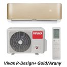 Vivax ACP-12CH35AERI+ R-Design+ - Gold 3,5kW split klíma, fűtésre optimalizált, A+++, -25°C-ig fűtés