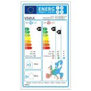 Vivax ACP-12CH35AERI+ R-Design+ - Silver 3,5kW split klíma, fűtésre optimalizált, A+++, -25°C-ig fűtés