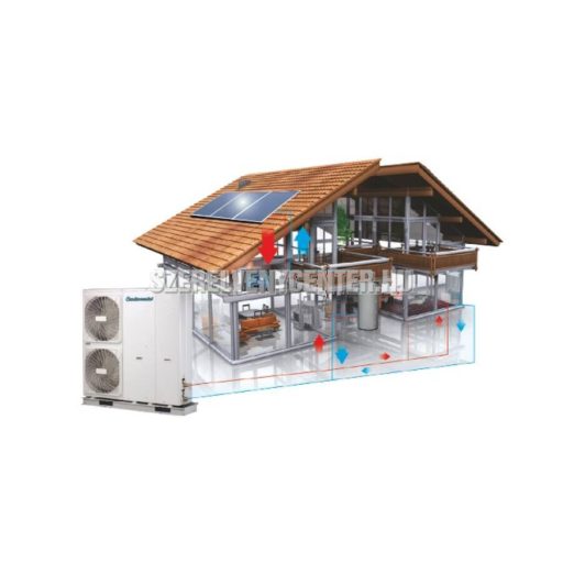 Centrometal Monoblokkos hőszivattyú 9kW (levegő-víz hőszivattyú) 230V, A+++